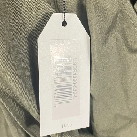 Universal Standard Olive Green Women's Dress Us sz Large= 22/24 - Picture 7 of 7